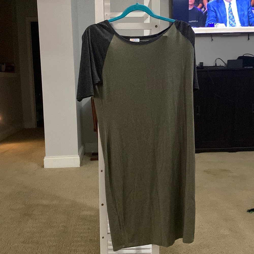 Sage Lularoe Julia Dress Size Large